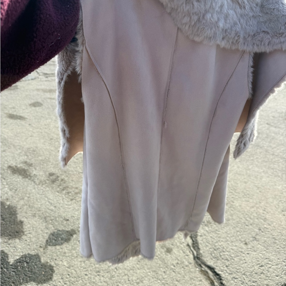 Dolce Cabo Light Tan Teddy Jacket - Picture 5 of 5